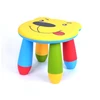 Lovely Small Preschool Children Furniture Cartoon Plastic Cherry Kids Table and Chair