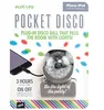 Pocket Disc Phone powered portable disco ball - By 30 Watt (Black)