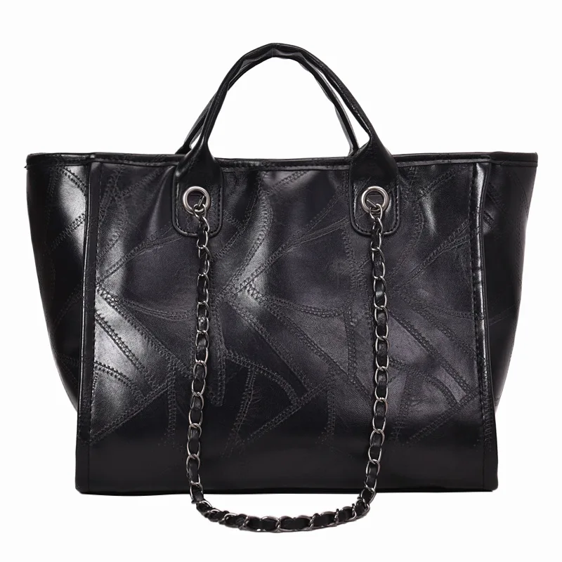 Wholesale Leather Tote Bag Women's Designer Handbags 2021 New Fashion Large Capacity Genuine Leather Chain Women Hand Bag
Wholesale Leather Tote Bag Women's Designer Handbags 2021 New Fashion Large Capacity Genuine Leather Chain Women Hand Bag