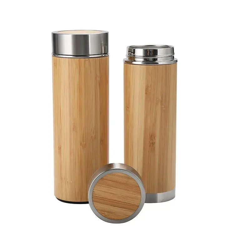 Bamboo Shell Insulated Water Bottle Stainless Steel Travel Water Bottle 
Bamboo Shell Insulated Water Bottle Stainless Steel Travel Water Bottle