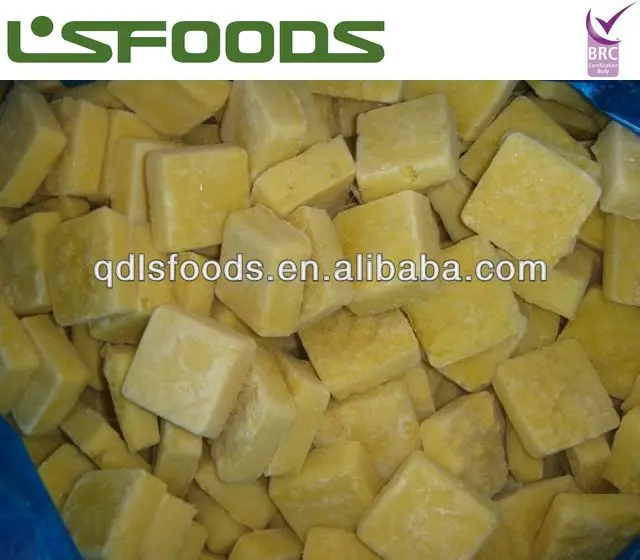 new crop Frozen IQF crushed ginger cube