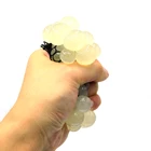Wholesale squishy mesh ball hand wrist toy mesh squishy squeeze ball stressball for adult kids toy