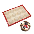 Amazon Hot Sales 100% Food Grade Glass Fiber Cake Silicone Mold Tools