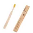 Wholesale Hotel Personalised Unique Ultra Soft Biodegradable Organic Bamboo Toothbrush With Box