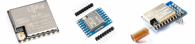 SPI GPIO Interface 433M 10KM Wireless Spread Spectrum Transmission Module LoRa SX1278 Ra-02 - ANKUX.COM