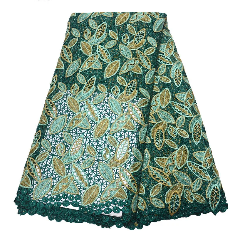 Beautifical green cord lace fabric asoebi guipure lace with beads women dress fabric for party ML4G273, Customized
Beautifical green cord lace fabric asoebi guipure lace with beads women dress fabric for party ML4G273, Customized