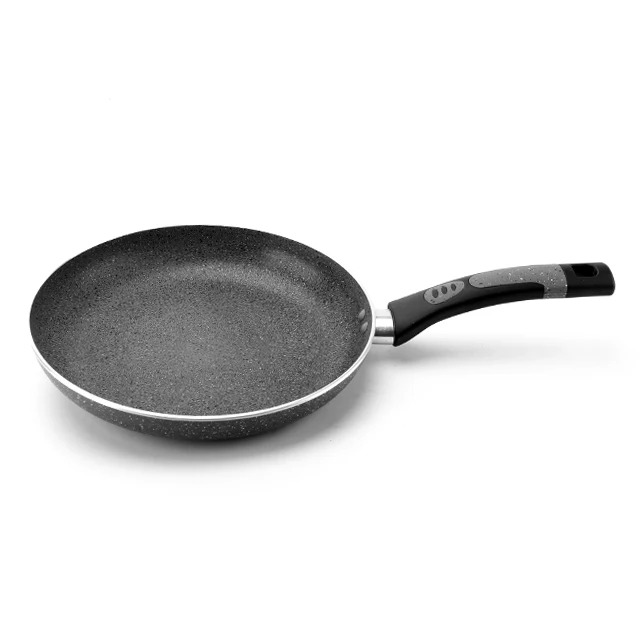 Aluminum alloy non-stick mable coating skillet frying pan with Bakelite handle egg pan omelette cooking pan HC-26MFP