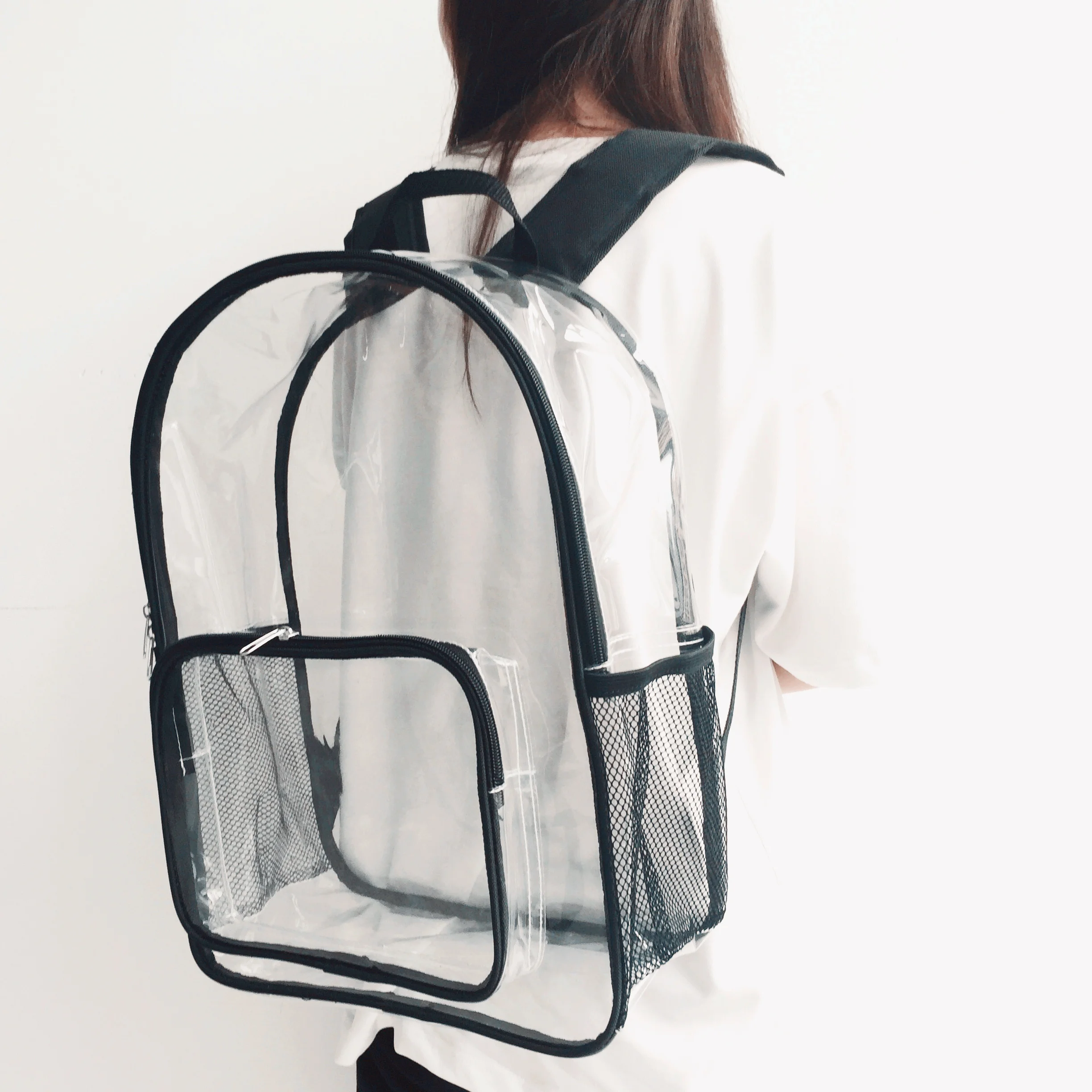 Girl Summer Lovely Clear Backpack Transparent Back Pack, As picture or as your request
Girl Summer Lovely Clear Backpack Transparent Back Pack, As picture or as your request