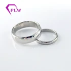 Platinum 950 engagement ring and wedding band for man and lady