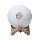 Equantu SQ510 moon lamp quran speaker with Uday translation quran speaker