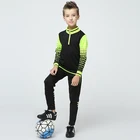 Boys Autumn Quick Dry Breathable Outdoor Sports Training Suits Children Soccer Club Jogging Wear Kids Long Sleeve Tracksuits
