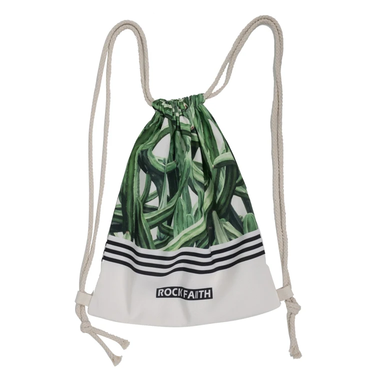 stamping coral pattern jewelry gift organza pouch drawstring bag