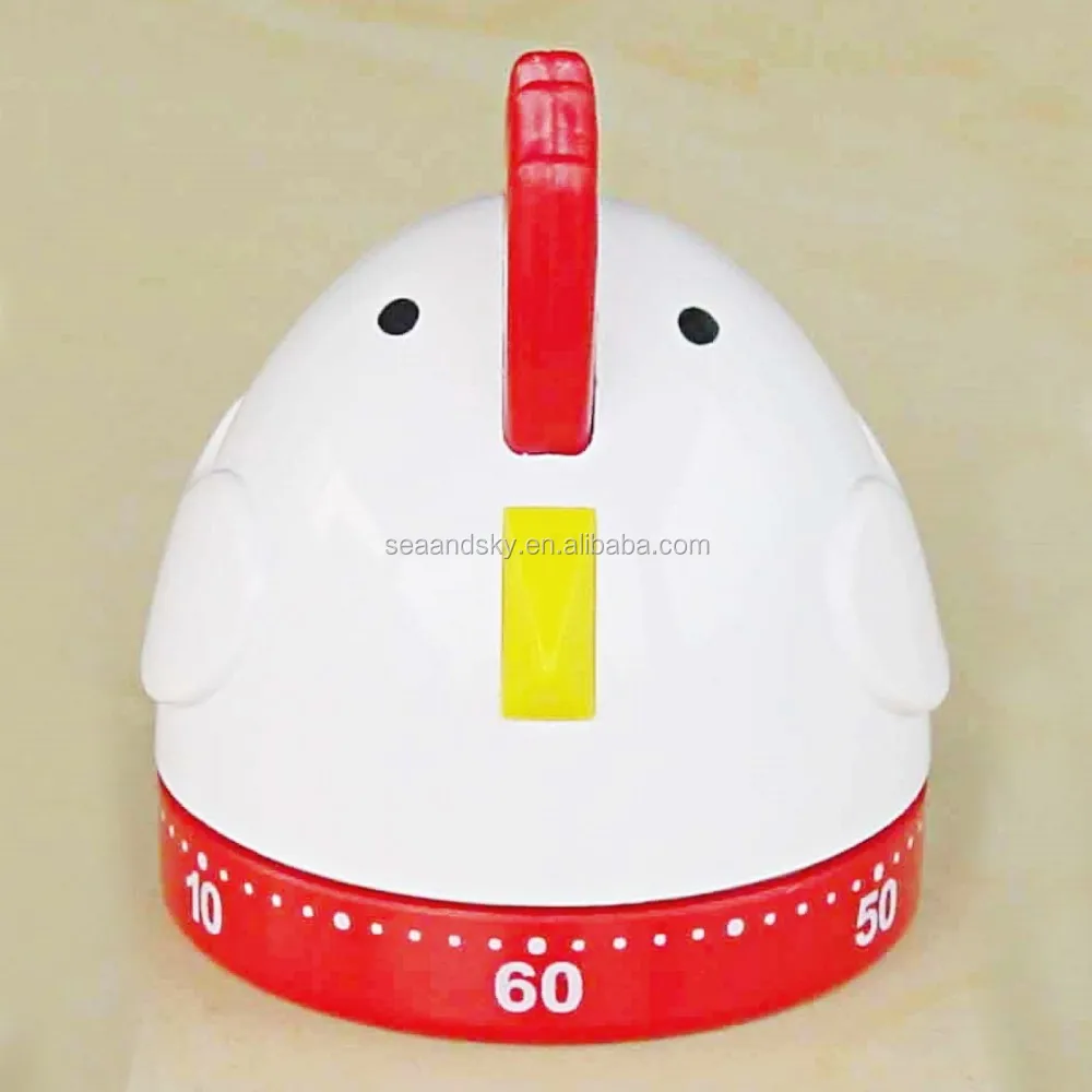 chicken kitchen shape dial kitchen timers