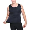 2019 High quality Body shaper tank top slimming vest sweat corset waist shapewear sweat vest man