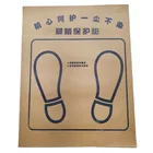 Wholesale paper car floor mats custom disposable car floor mat for universal car