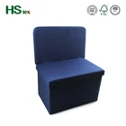 HStex fabric folding chair furniture with storage