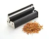 metal stainless steel 110mm hand manual portable custom DIY tobacco smoke cigarette rolled making filling rolling roller machine