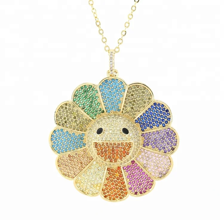 Jewelry Gold Plating Sunflowers Smile Face Fashion Necklace
Jewelry Gold Plating Sunflowers Smile Face Fashion Necklace