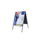 32 mm profiles poster board portable advertising display for sales