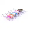 New Design Crankbait school fish many fish inside pesca 7.5cm 9g fishing lures fishing tackle with feather Hook