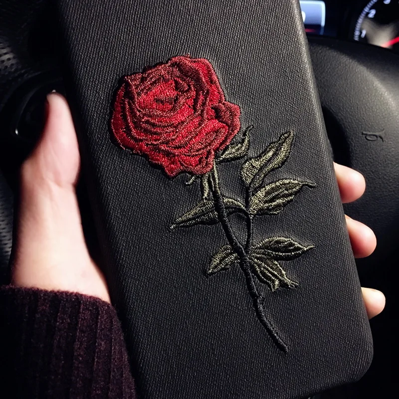 GETIHU Ultra thin Protect Case for Phone Coque Embroidery Rose phone cover, Black;gold;silver;red;pink
GETIHU Ultra thin Protect Case for Phone Coque Embroidery Rose phone cover, Black;gold;silver;red;pink
