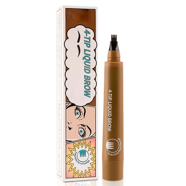 Four-prong liquid eyebrow pencil one four-stroke anti-sweat lasting non-smudge liquid eyebrow pencil
Four-prong liquid eyebrow pencil one four-stroke anti-sweat lasting non-smudge liquid eyebrow pencil