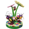 New popular 3 seats carousel electric carousel bee merry go round