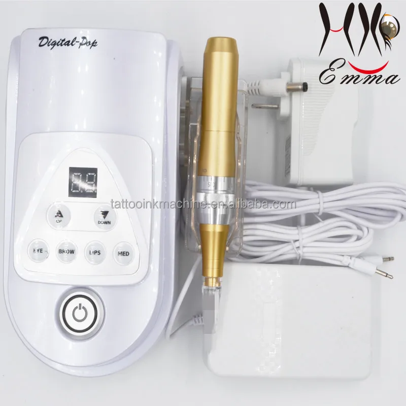 Korean Digital permanent makeup machine for eyebrow and micro needle 
Korean Digital permanent makeup machine for eyebrow and micro needle