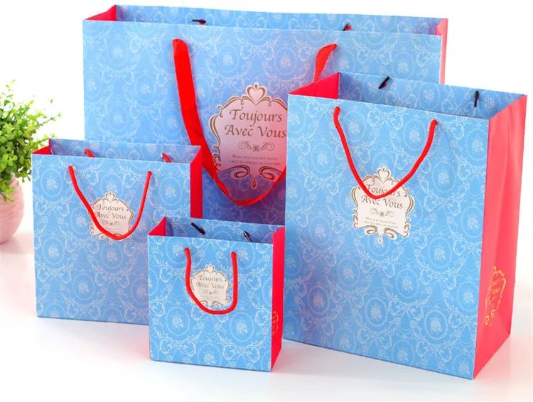 cheap christmas paper bags