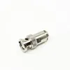50 ohm Female BNC Bulkhead Connector Nickel Plated Compression Connector