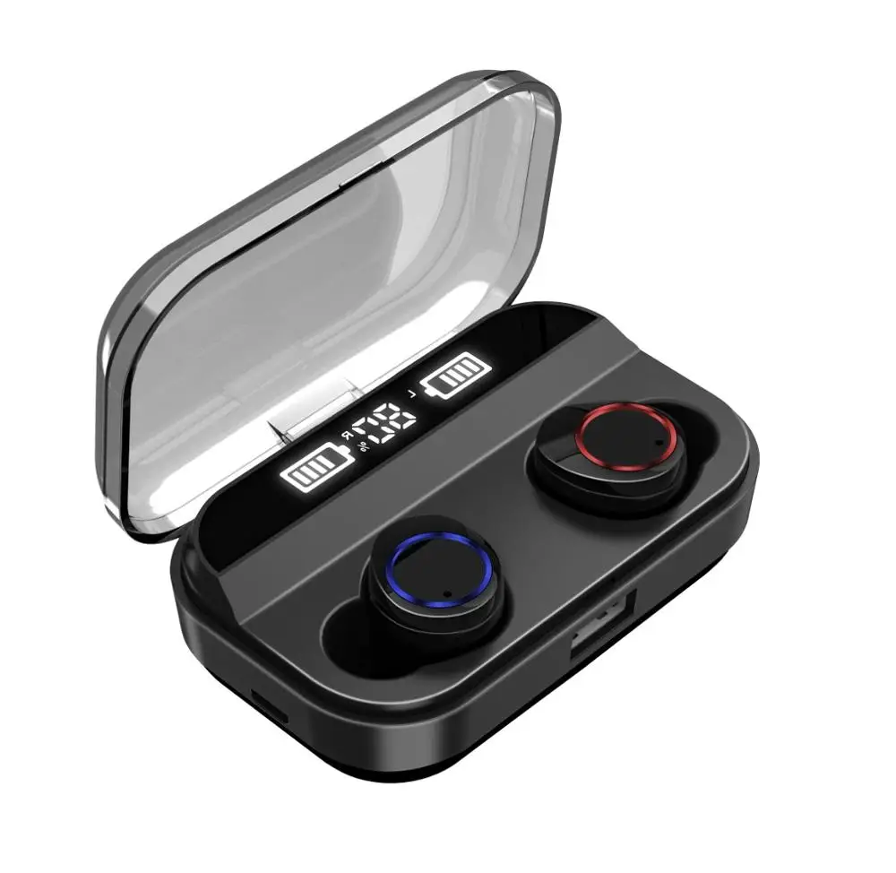 2019 New Tws Earbuds Bluetooth 5.0 Ipx 7 Waterproof bluetooth earphone With Battery Led Display 50-299 Pieces
2019 New Tws Earbuds Bluetooth 5.0 Ipx 7 Waterproof bluetooth earphone With Battery Led Display 50-299 Pieces