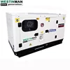 Continuous running 15 kva 12 kw silent diesel generator with ats