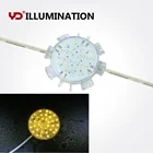 防水スマートドット poi dmx ネット 24 V ip68 rgb アドレス可能屋外フルカラー led ピクセルドットクリスマスライト 90 ミリメートル