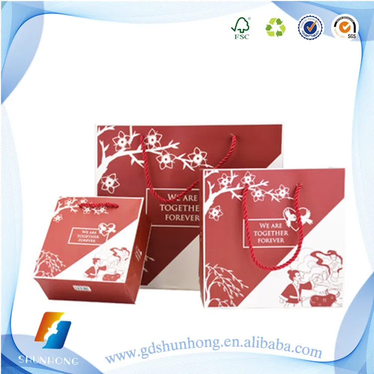 wholesale custom shopping cheap mini gift paper bag