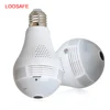 HOT Sell Hidden Light Bulb 360 Degree Wifi IP Camera HD 1080P Wireless Security Spy Camera