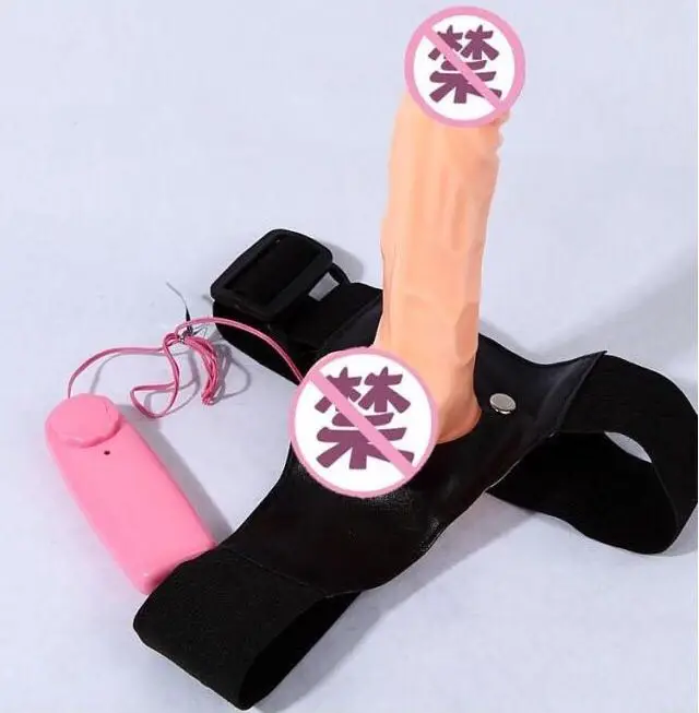 Heißer Verkauf Billig Realistische Künstliche Sex Vibrator Strap on Pilzkopf Anal Riesige Penis Gürtel Dildo