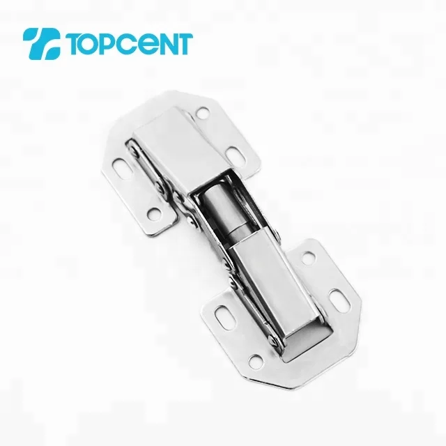 Topcent Hardware Small Adjustable Spring Hinge for Cabinet Door