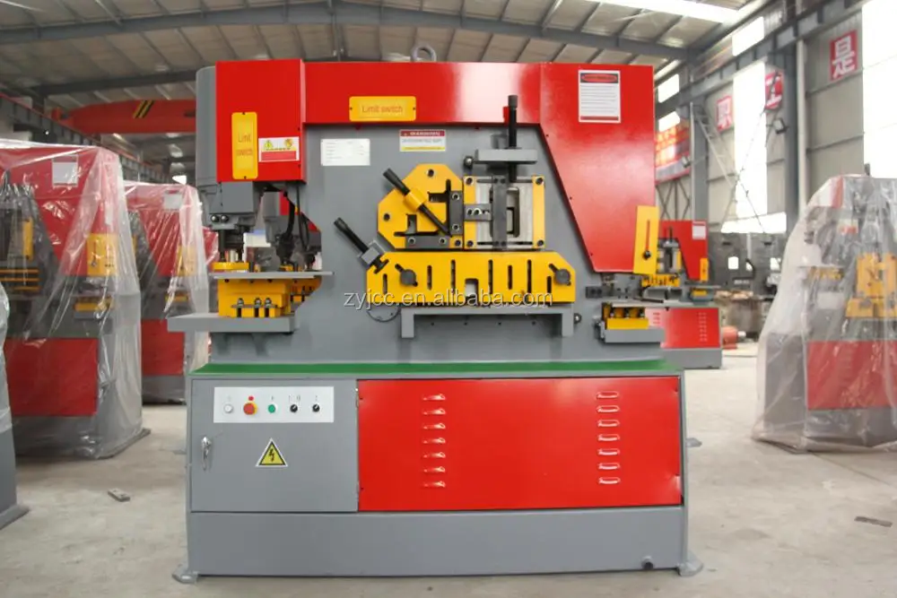 hydraulic punch shearing machine ironworker for sale.JPG