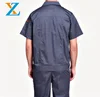 Working wear suits short sleeve shirts and pants for factory wearing suits