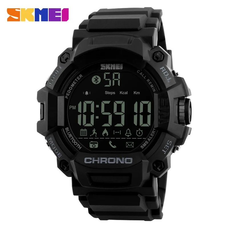 

SKMEI 1249 Sport Smart Watch Android IOS Call Remind Waterproof Calories Digital Men Pedometer Bluetooth Fitness Men Wrist Watch
