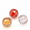 Colorful round cubic zirconia manufacture beads