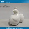 High quality glazed ceramic chicken design china import items decor for home