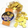 Halal wholesale sweet golden bullion gold medal chocolate