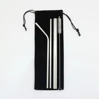 Silver / Rose gold / Color304 Stainless Steel Straw Set Custom Reusable Stainless Steel Straw
Silver / Rose gold / Color304 Stainless Steel Straw Set Custom Reusable Stainless Steel Straw