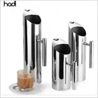 Equipment for restaurants and cafes silver plated tea pot milk pot arabic stainless steel coffee pots dubai