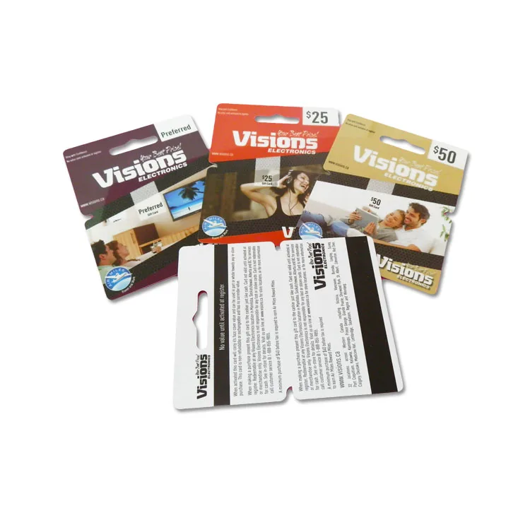 plastic pvc packaging card blister card