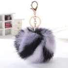 Charming Round Shape Plush Keychain Plush Toys