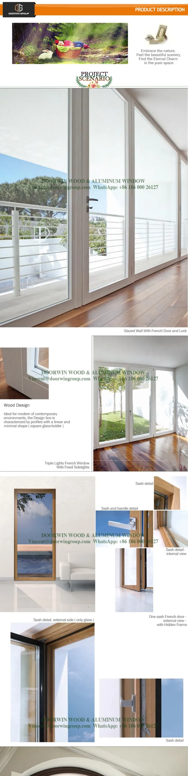 2017 New Grill Design Beautiful Med Style Composite Aluminum Hinge