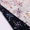 Cheap price custom fashion Style moss abaya chiffon crepe fabric 100% polyester