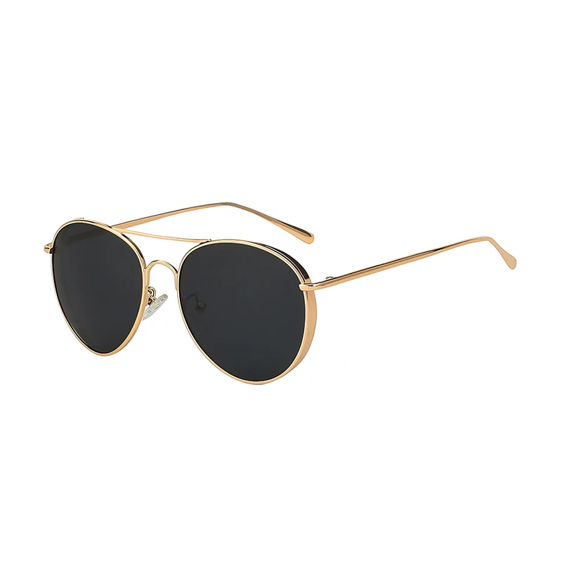 China factory wholesale rose gold double bridge metal polarized round unique sunglasses
China factory wholesale rose gold double bridge metal polarized round unique sunglasses